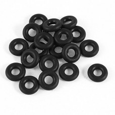 eDealMax Rubber O Rings Seal Gaskets Washers (20 Piece)  Black  12mm x 3.5mm x 5mm - B07GSBSPZF